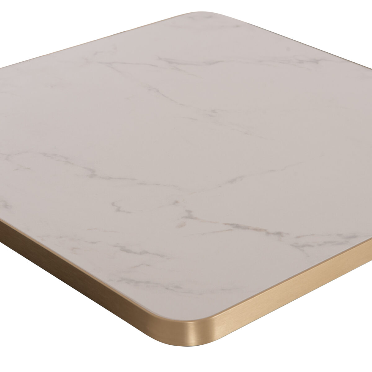 ΕΠΙΦΑΝΕΙΑ ΤΡΑΠΕΖΙΟΥ SINTERED STONE ΤΕΤΡΑΓΩΝΗ HM6654.12 ΠΛΑΙΣΙΟ ALU ΧΡΥΣΟ 70x70εκ. - Image 6