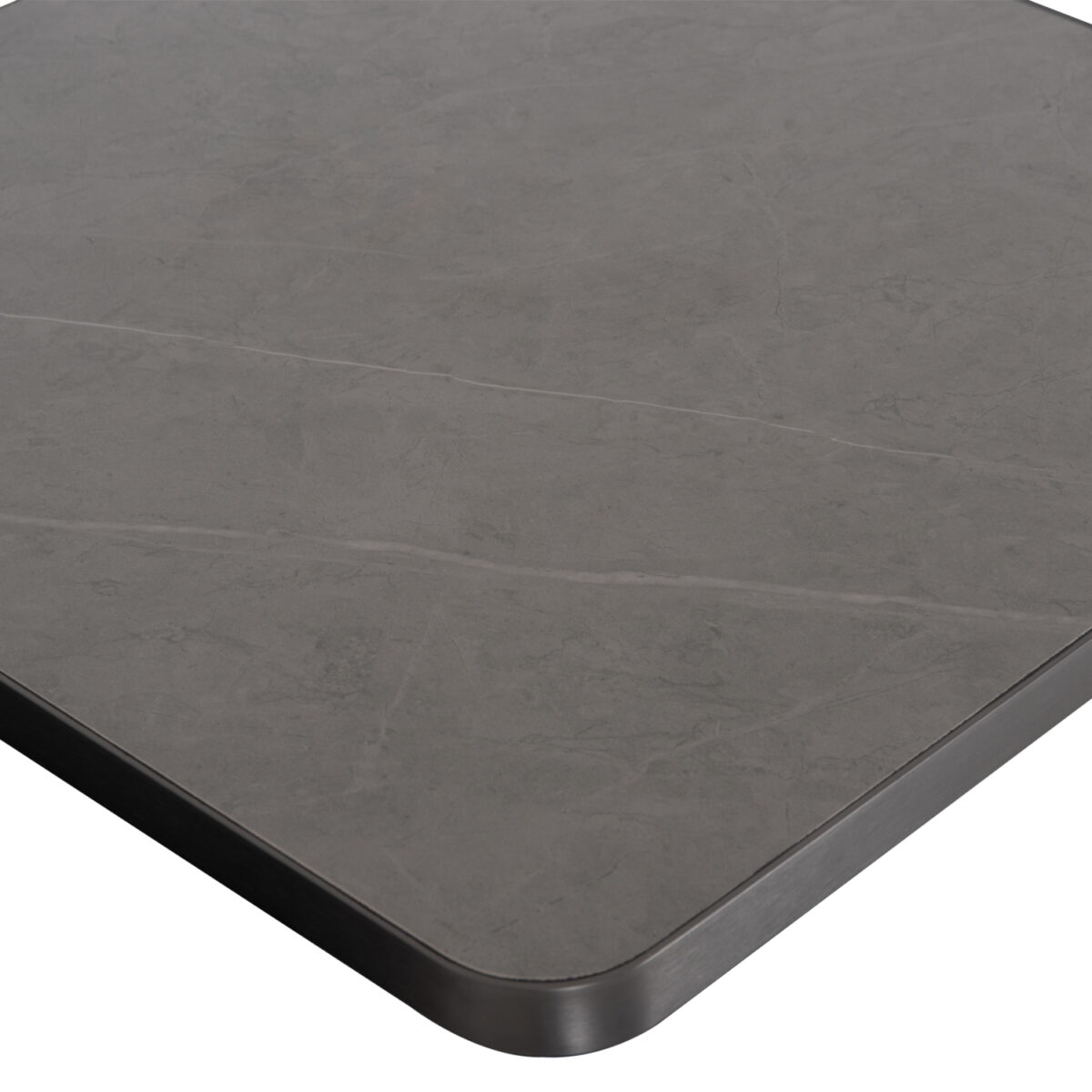 ΕΠΙΦΑΝΕΙΑ ΤΡΑΠΕΖΙΟΥ SINTERED STONE ΤΕΤΡΑΓΩΝΗ HM6654.05 ΠΛΑΙΣΙΟ ALU ΓΚΡΙ 70x70εκ. - Image 6