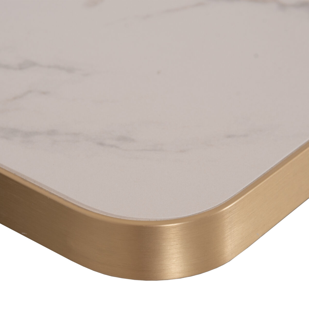 ΕΠΙΦΑΝΕΙΑ ΤΡΑΠΕΖΙΟΥ SINTERED STONE ΤΕΤΡΑΓΩΝΗ HM6654.12 ΠΛΑΙΣΙΟ ALU ΧΡΥΣΟ 70x70εκ. - Image 7