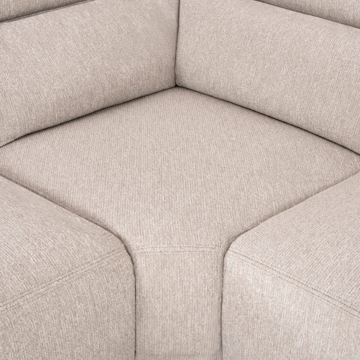 ΚΑΝΑΠΕΣ ΑΡΙΣΤΕΡΗ ΓΩΝΙΑ 5Θ ΜΕ RECLINE LUNARIS HM3316.02L ΕΚΡΟΥ ΥΦΑΣΜΑ 307x267x94Yεκ - Image 8