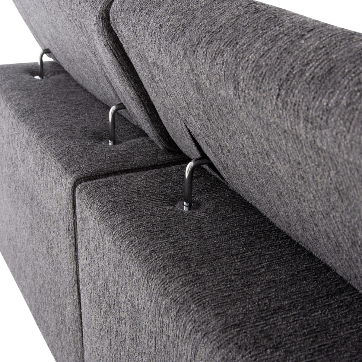 ΚΑΝΑΠΕΣ ΑΡΙΣΤΕΡΗ ΓΩΝΙΑ 5Θ ΜΕ RECLINE LUNARIS HM3316.01L ΓΚΡΙ ΥΦΑΣΜΑ 307x267x94Yεκ - Image 9
