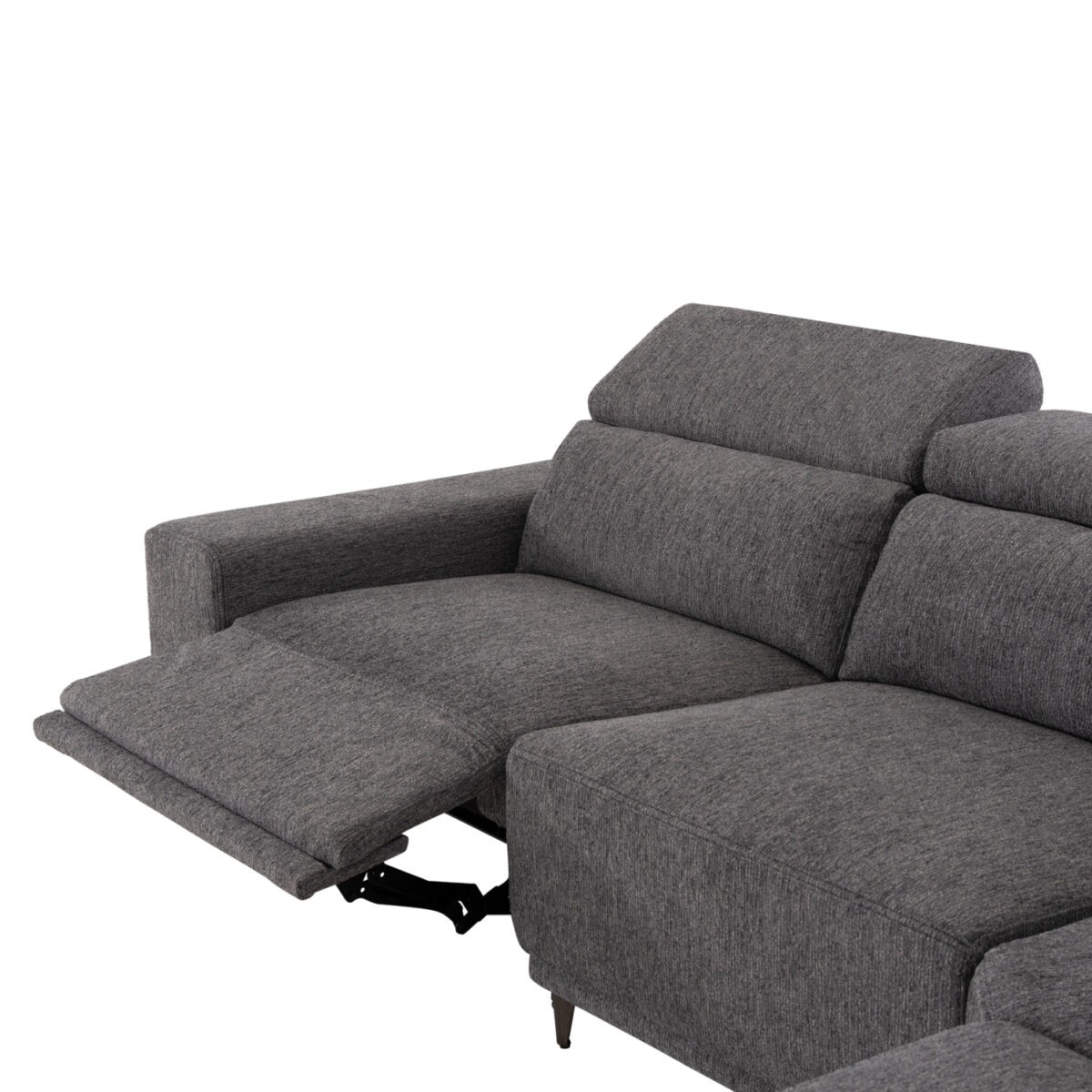 ΚΑΝΑΠΕΣ ΔΕΞΙΑ ΓΩΝΙΑ 5Θ ΜΕ RECLINE LUNARIS HM3316.01R ΓΚΡΙ ΥΦΑΣΜΑ 307x267x94Yεκ - Image 8
